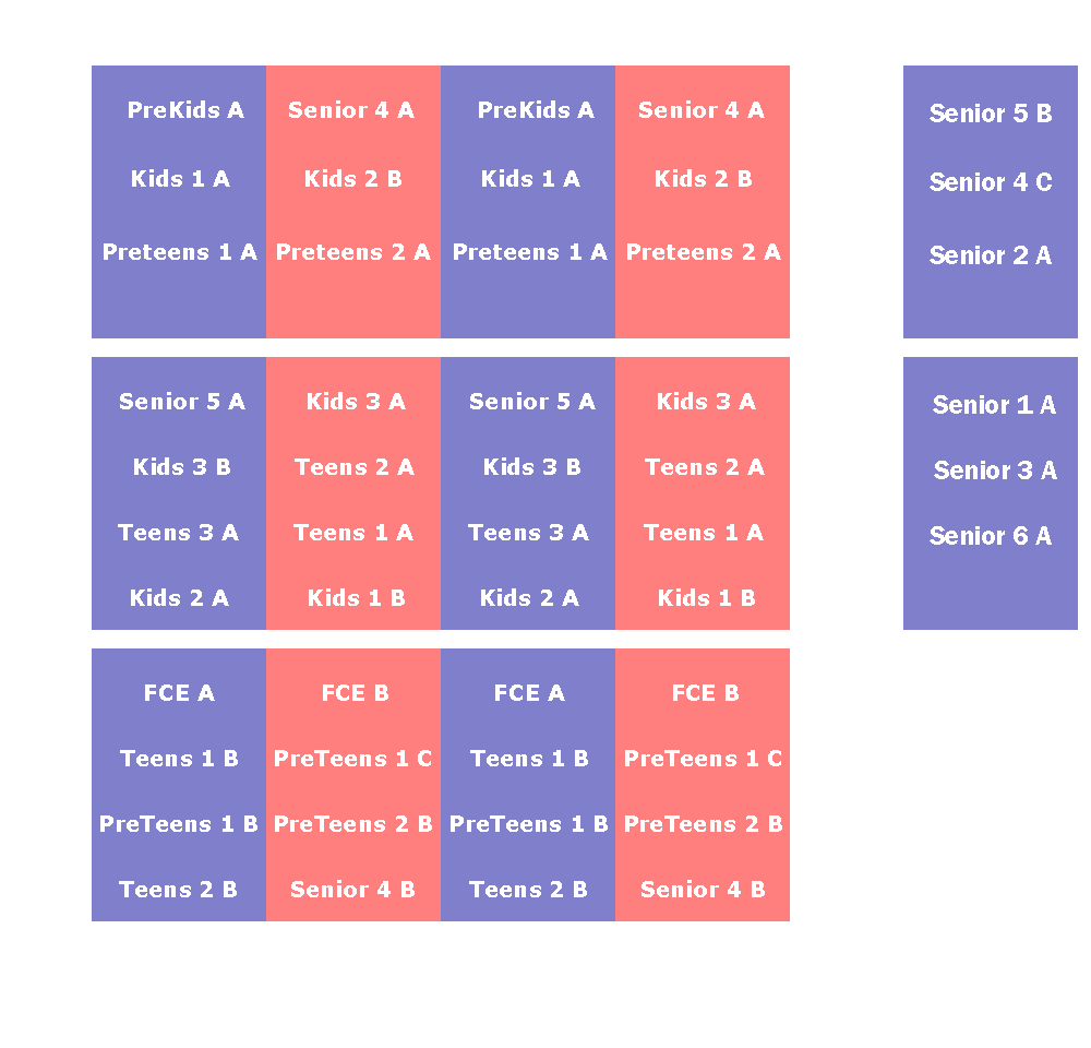 Horario2025 Tabla de horarios